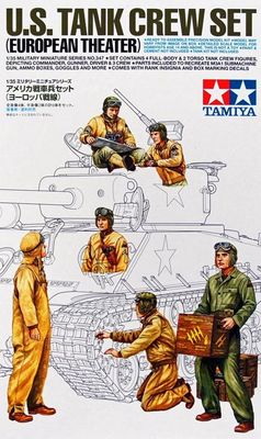 Tamiya 1/35 U.S. Tank Crew Set (European Theater) 35347