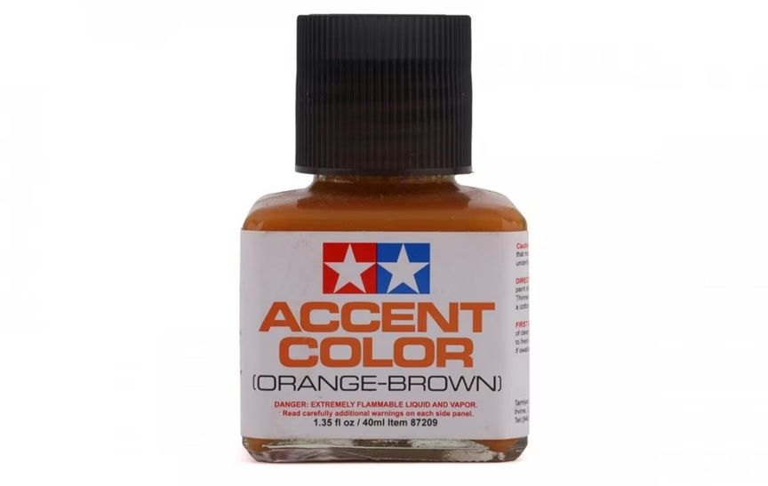 Tamiya Orange-Brown Accent Color (40ml Bottle) 87209