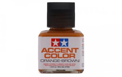 Tamiya Orange-Brown Accent Color (40ml Bottle) 87209