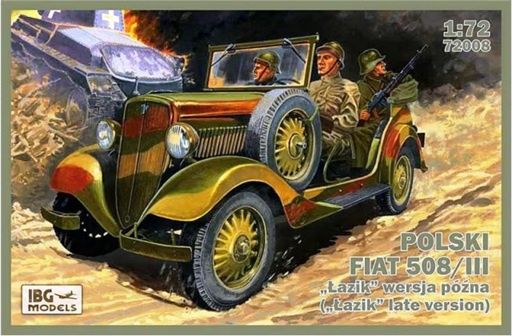 IBG 1/72 Polski Fiat 508/III (Lazik late version) 72008