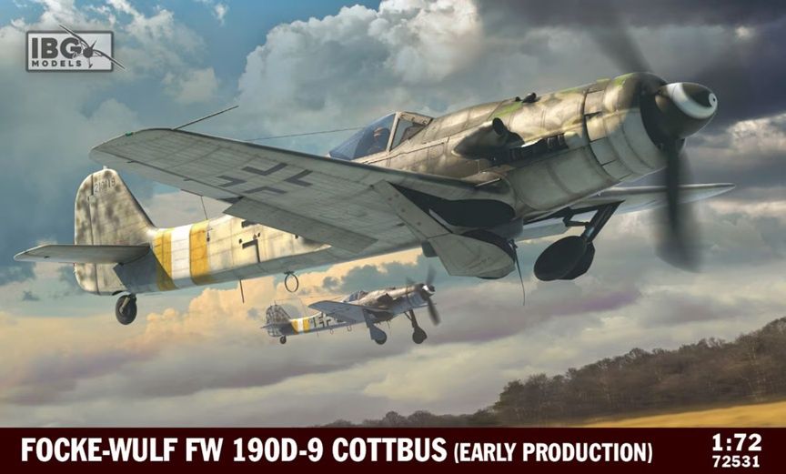IBG 1/72 Focke-Wulf Fw 190D-9 Cottbus (Early Production) 72531
