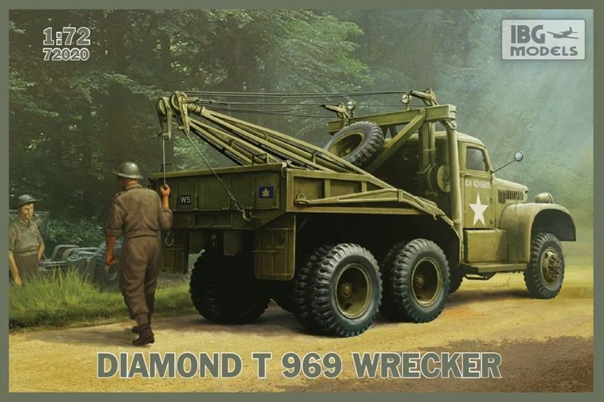 IBG 1/72 Diamond T 969 Wrecker 72020