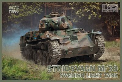 IBG 1/72 Stridsvagn m/39 Swedish Light Tank 72034