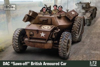 IBG 1/72 Britsh Daimler Armoured Car "Sawn-Off" 72146