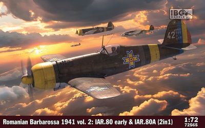 IBG 1/72 Romanian Barbarossa 1941 Vol. 2: IAR.80 Early &amp; IAR.80A 72565
