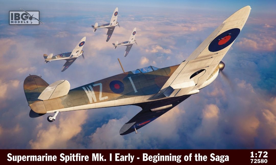 IBG 1/72 Supermarine Spitfire Mk. I Early Beginning of the Saga 72580