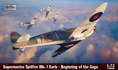 IBG 1/72 Supermarine Spitfire Mk. I Early Beginning of the Saga 72580
