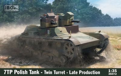 IBG 1/35 7TP Polish Tank - Twin Turret Late Production 35072