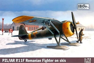 IBG 1/72 PZL/IAR P.11F Romanian Fighter on Skis 72522