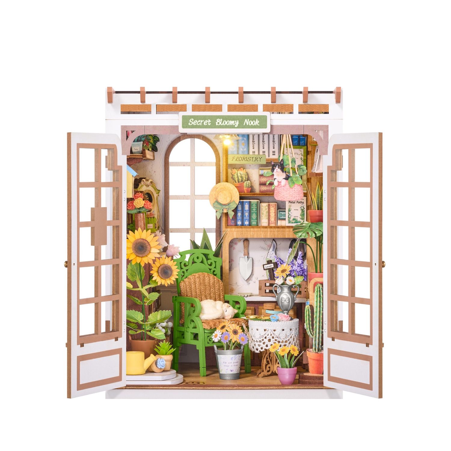 Rolife Book Nook Secret Bloomy Nook TGE04