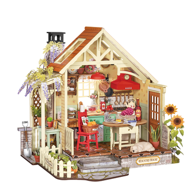 Rolife DIY Miniature House Sunlit Farmhouse Kitchen DH101
