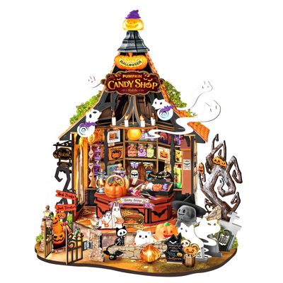 Rolife DIY Miniature House Haunted Candy House DG186