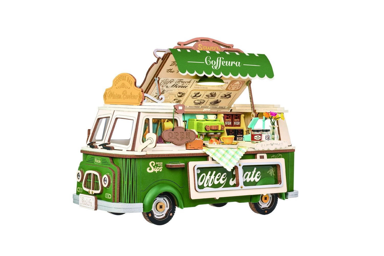 Rolife Creation Set Leo's Coffee Truck TGS07
