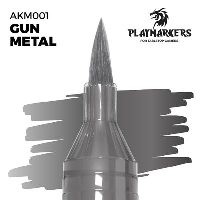 AK Interactive Playmarker M001 Gun Metal