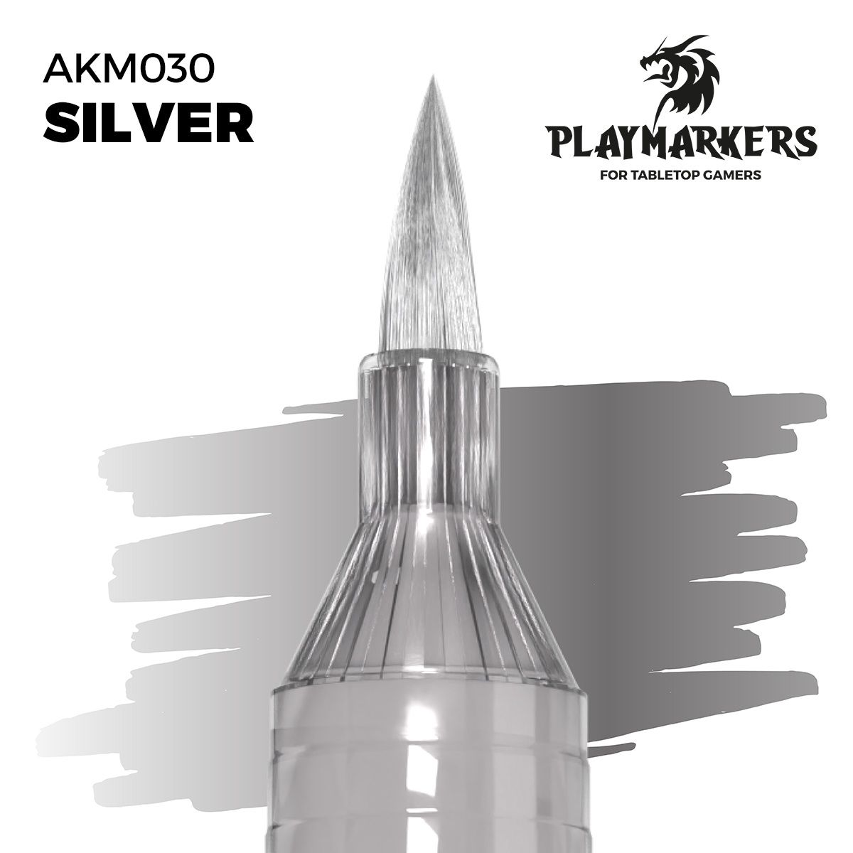 AK Interactive Playmarker M030 Silver