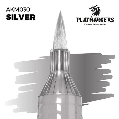 AK Interactive Playmarker M030 Silver