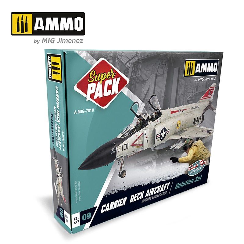 AMMO by Mig Carrier Deck Aircraft Super Pack Solution Set 7810