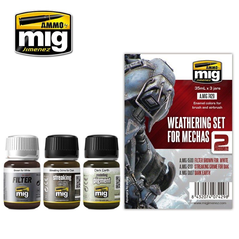AMMO by Mig Weathering Set 2 for Mechas 7429