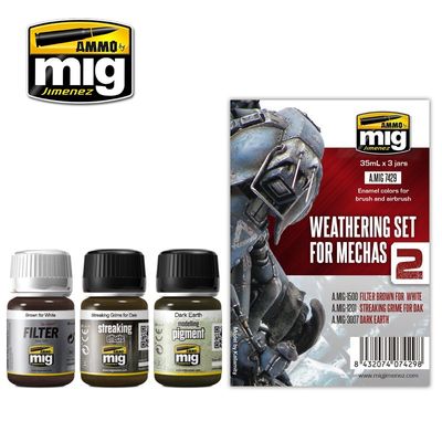 AMMO by Mig Weathering Set 2 for Mechas 7429