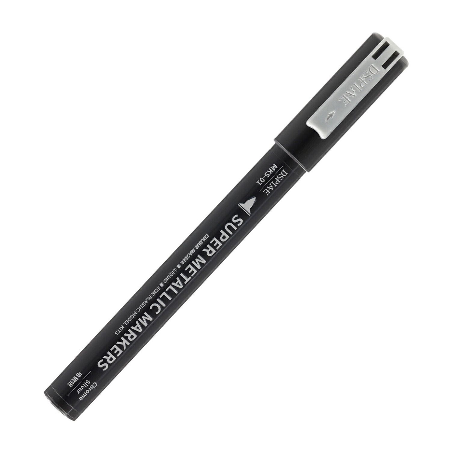 DSPIAE Super Metallic Color Markers - Chrome Silver MKS-01