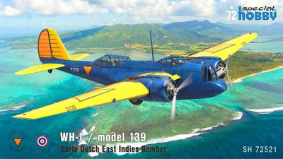 Special Hobby 1/72 WH-1 / Model 139 'Early Dutch East Indies Bomber' 72521