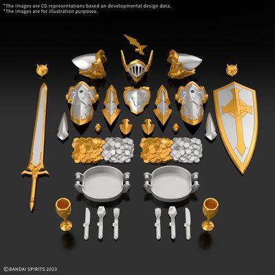Bandai 30MF Item Shop 6 (Gold / Silver Option) 5084486