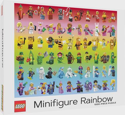 LEGO Minifigure Rainbow Puzzle 1438-2