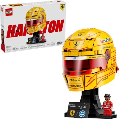 LEGO Editions Scuderia Ferrari HP Lewis Hamilton Helmet 43022