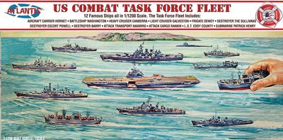 Atlantis 1/1200 US Combat Task Force Fleet 6300