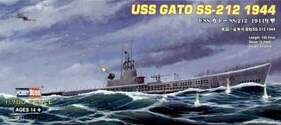 Hobby Boss 1/700 USS Gato SS-212 1944 87013