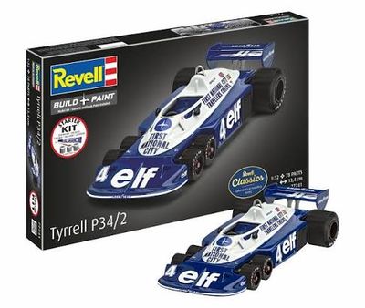 Revell 1/32 Tyrrell P34/2 Starter Kit 77741