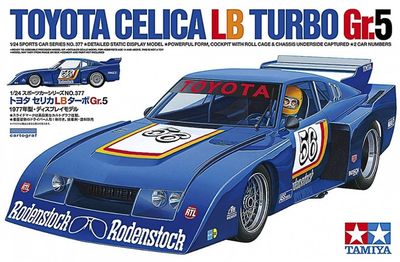 Tamiya 1/24 Toyota Celica LB Turbo Gr.5 24377