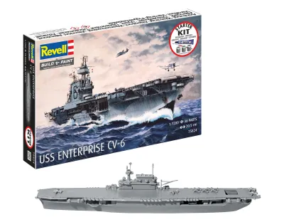 Revell 1/1200 USS Enterprise CV-6 Starter Kit 75824