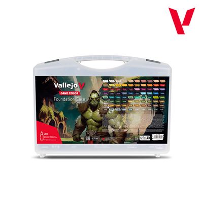 Vallejo Game Color Foundation Case (80 Colors) 72180
