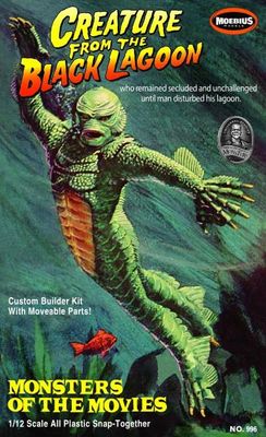 Moebius 1/12 Creature From The Black Lagoon MOTM 996