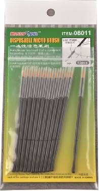 Master Tools (Trumpeter)  Disposable Micro Brush (12pcs) 08011