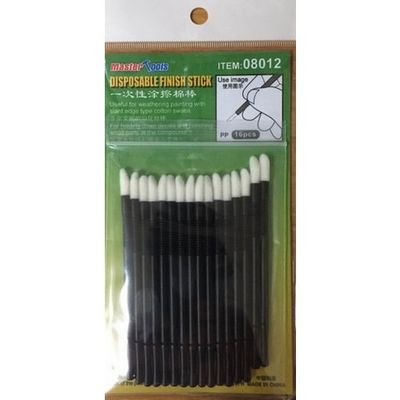 Master Tools (Trumpeter)  Disposable Finish Stick (16pcs) 08012