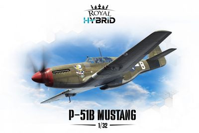 Eduard 1/32 P-51B Mustang Royal Hybrid Edition 932011