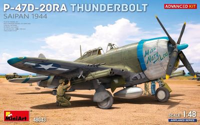 MiniArt 1/48 P-47D-20RA Thunderbolt Saipan 1944 Advanced Kit 48043
