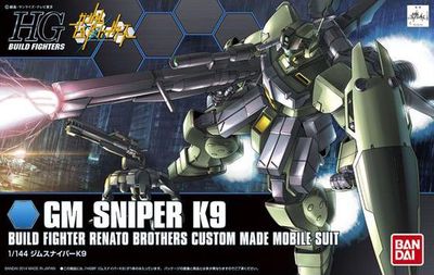 Bandai 1/144 HGBF #10 RGM-79K9 GM Sniper K9 "Gundam Build Fighters" 5058790