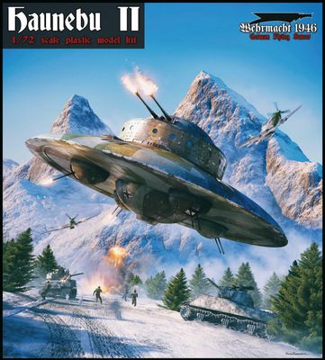 Squadron 1/72 Haunebu II Wehrmacht 1946 German Flying Saucer 39004