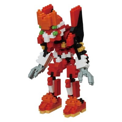 Nanoblock Evangelion Production Model-02 "Evangelion" 23696