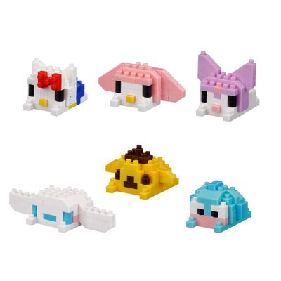 Nanoblock Mininano Series Sanrio Characters Vol.3 Funyumaru "Sanrio" (Blind Box of 6) 22914