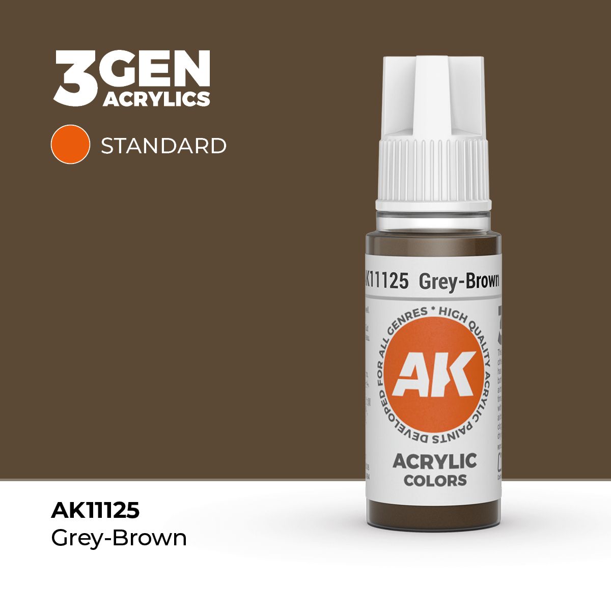 AK Interactive 3G Grey-Brown 11125