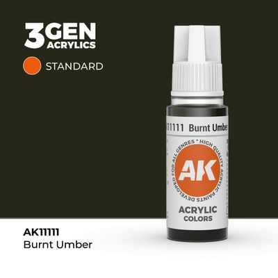 AK Interactive 3G Burnt Umber 11111