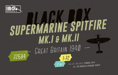 IBG 1/72 Supermarine Spitfire Mk.I &amp; Mk.II Great Britain 1940 72584