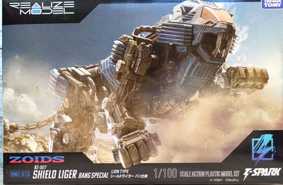 Kotobukiya 1/100 Zoids RMZ-013 Shield Liger Bang Special GN190