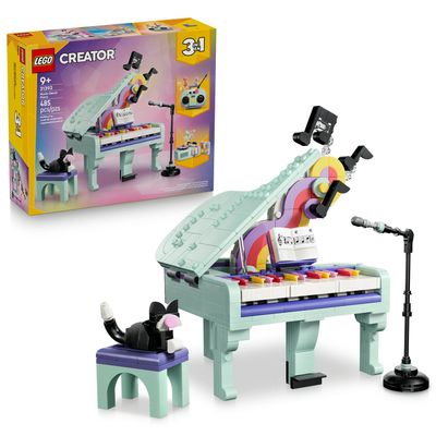 LEGO Creator Music Decor Piano with Cat 31392