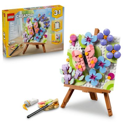 LEGO Creator Floral Art Decor Painting 31390