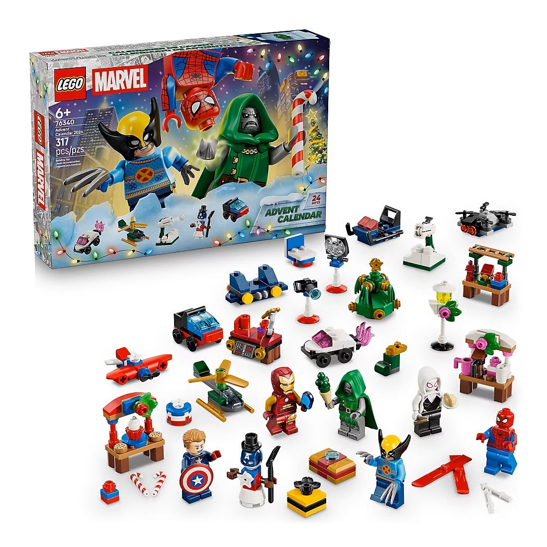 LEGO Marvel Advent Calendar 2026 76340